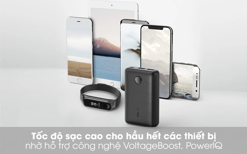 Pin sạc dự phòng 10.000mAh Anker PowerCore Select A1223 Đen