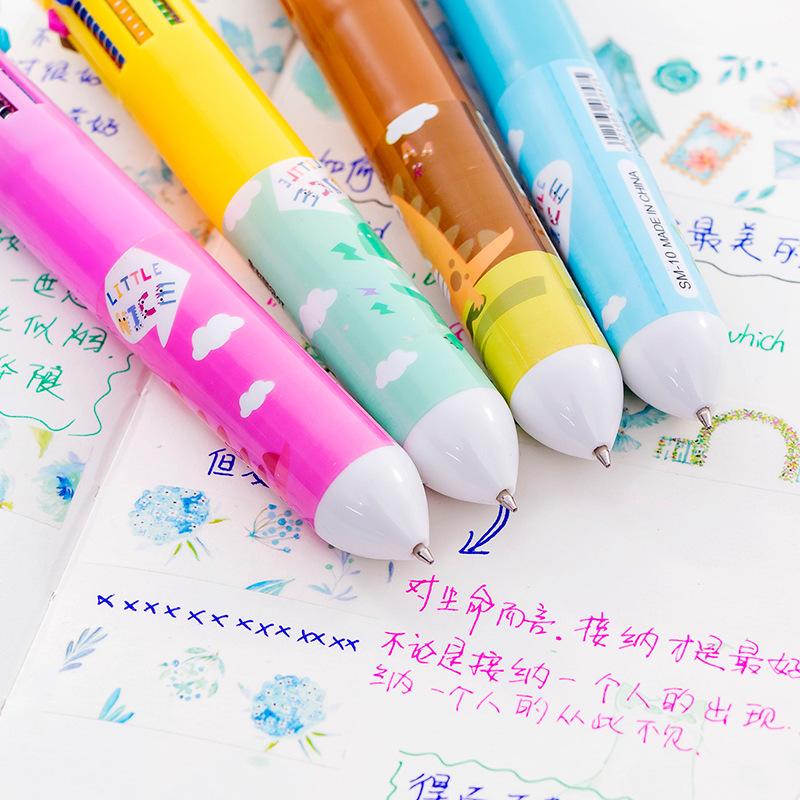 [HCM]Bút bi 10 màu TEN TEN - KAShop