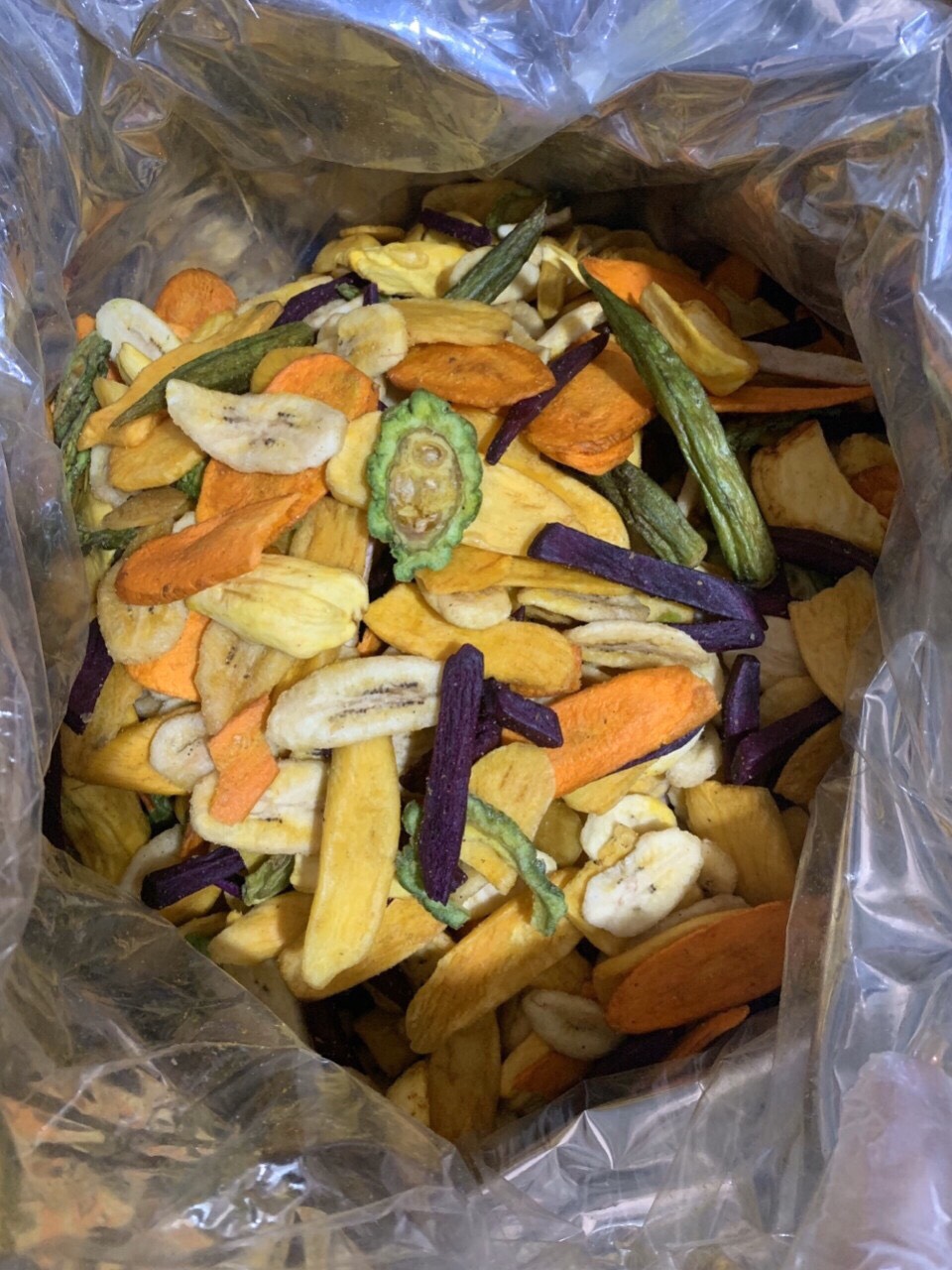 Rau củ sấy thập cẩm Đà Lạt gói 500gr