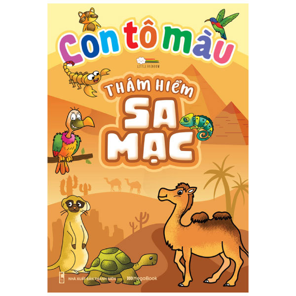 Fahasa - con tô màu - thám hiểm sa mạc