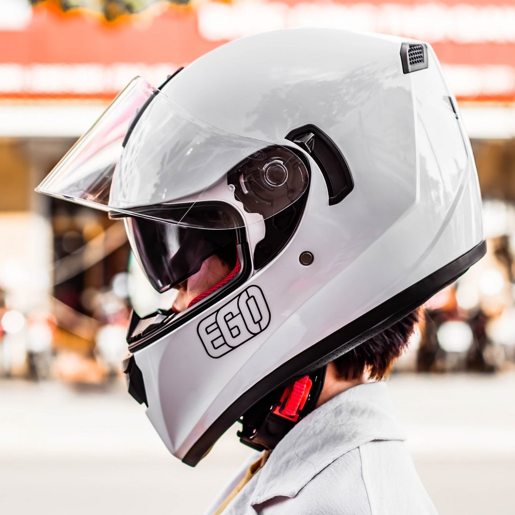Mũ Bảo Hiểm Nguyên Đầu Hai Kính EGO E-6 - EGO HELMET