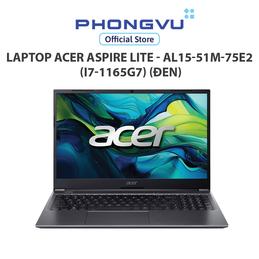 Laptop acer aspire lite - al15-51m-75e2 - bảo hành 12 tháng