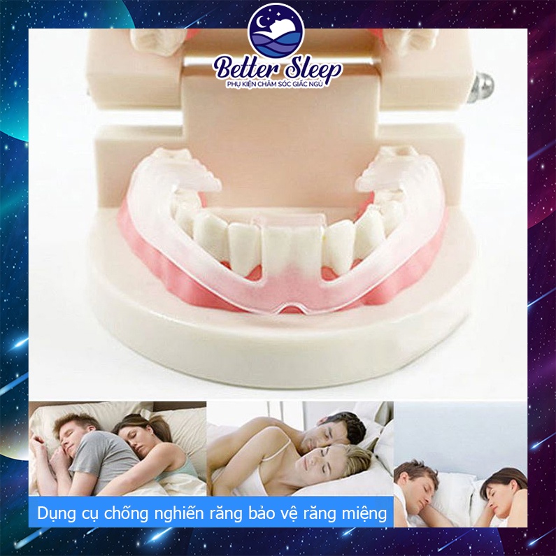 Dụng cụ chống nghiến răng, bảo vệ răng miệng silicon #9 #cnn -