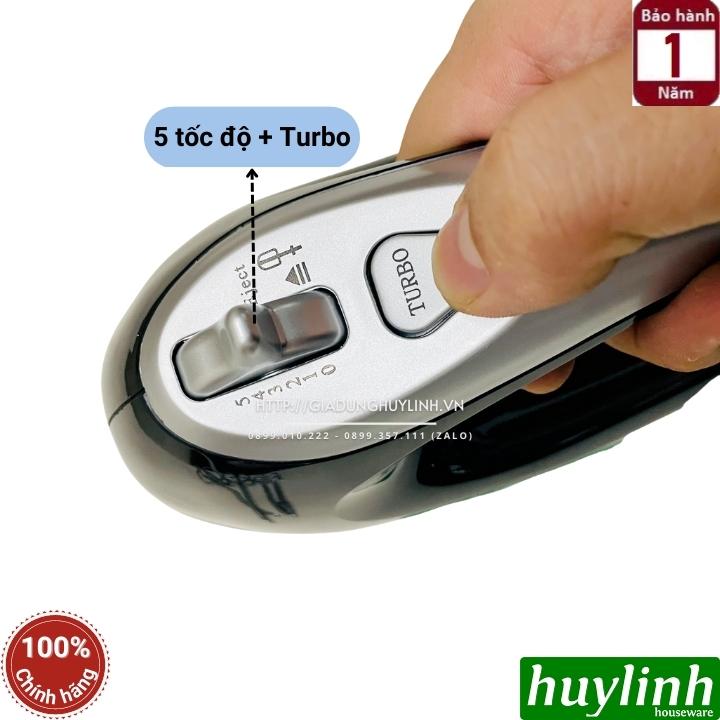 Máy đánh trứng Tiross TS5400 - 5 tốc độ + turbo - 300W
