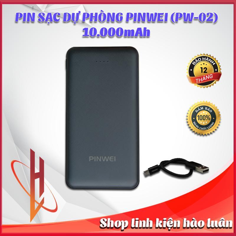 Giá Pin sạc dự phòng Pinwei (PW-02) 10000mAh - Chuẩn dung lượng