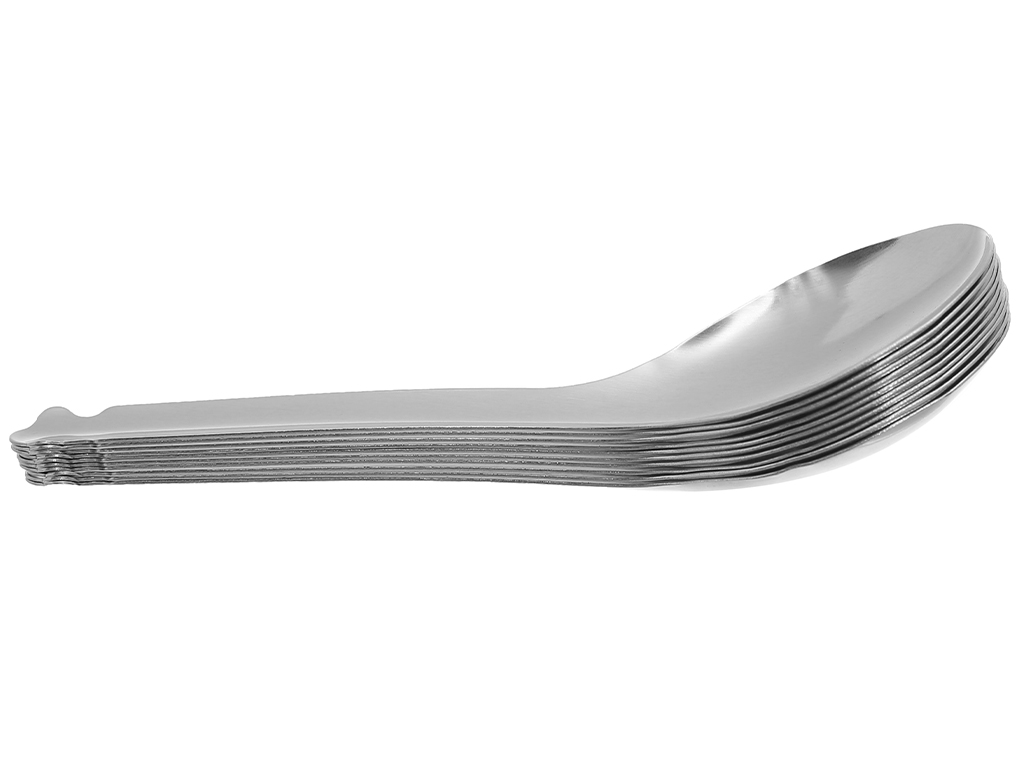 combo 5/10 Muỗng Ăn Cơm, Muỗng Canh Inox, Muỗng Cơm Cán Dài, Nĩa Inox , Muỗng Đá Chanh Inox Cán Dài