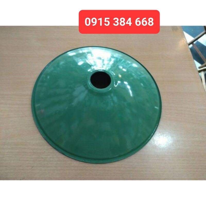 Chao đèn thả tráng men theo phong cách cổ điển (kèm đui E27, kèm dây thả+đui E27+đế bắt trần)