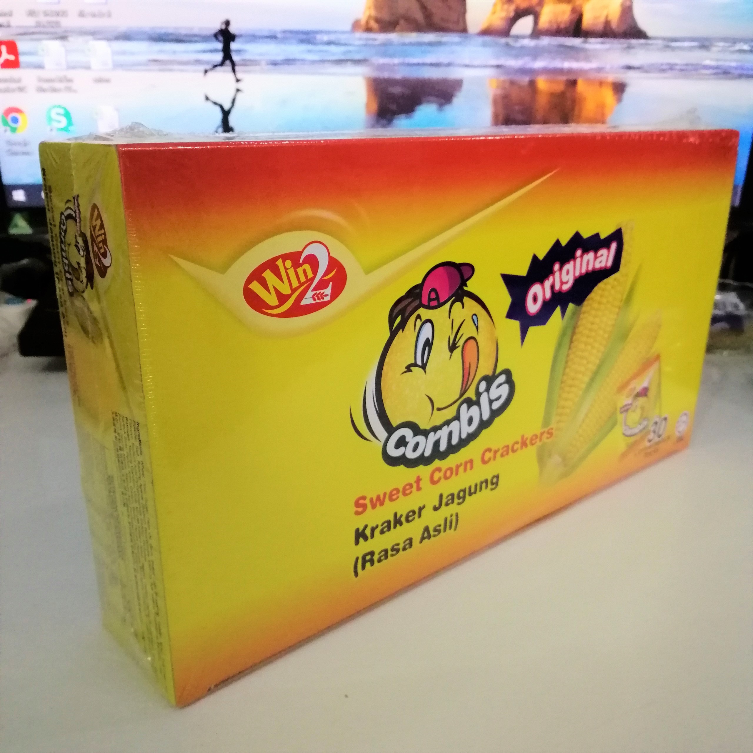 Bánh Bắp Win2 Cornbis Sweet Corn Crackers (Hộp 540g)
