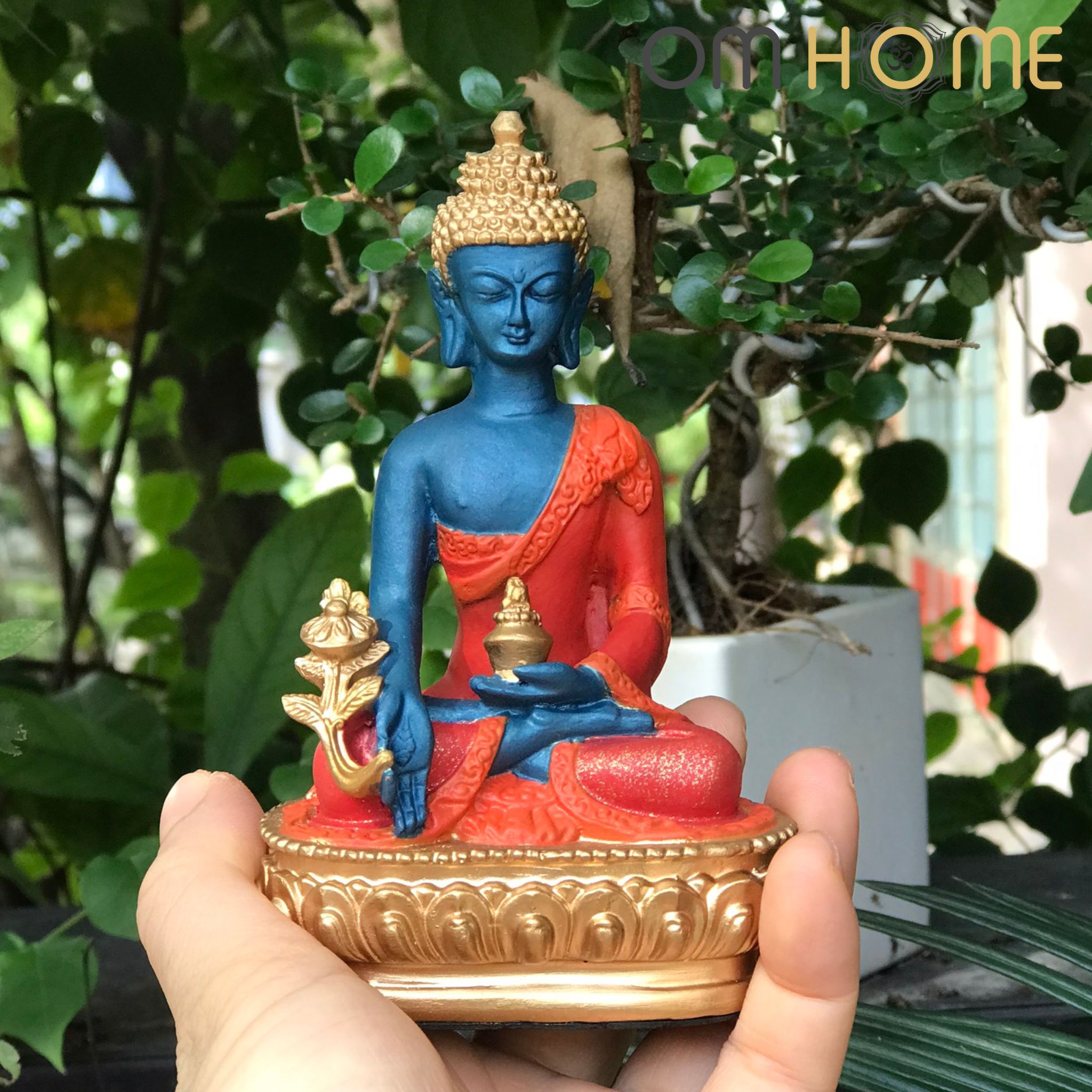 Tượng Phật Dược Sư Nhí Om Home