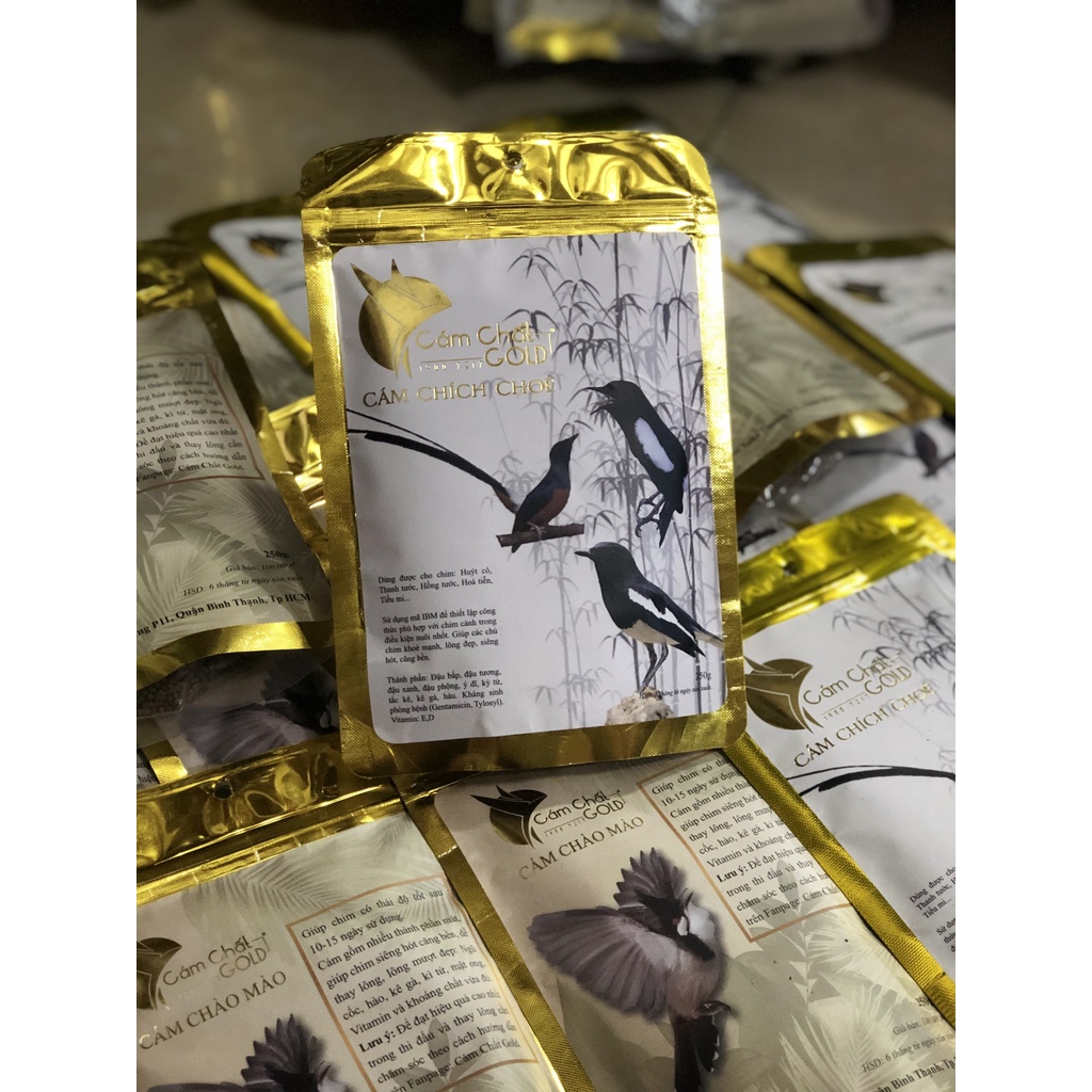 Cám Chích Chòe Chất Gold 250gr - Cám Chim Chích Chòe