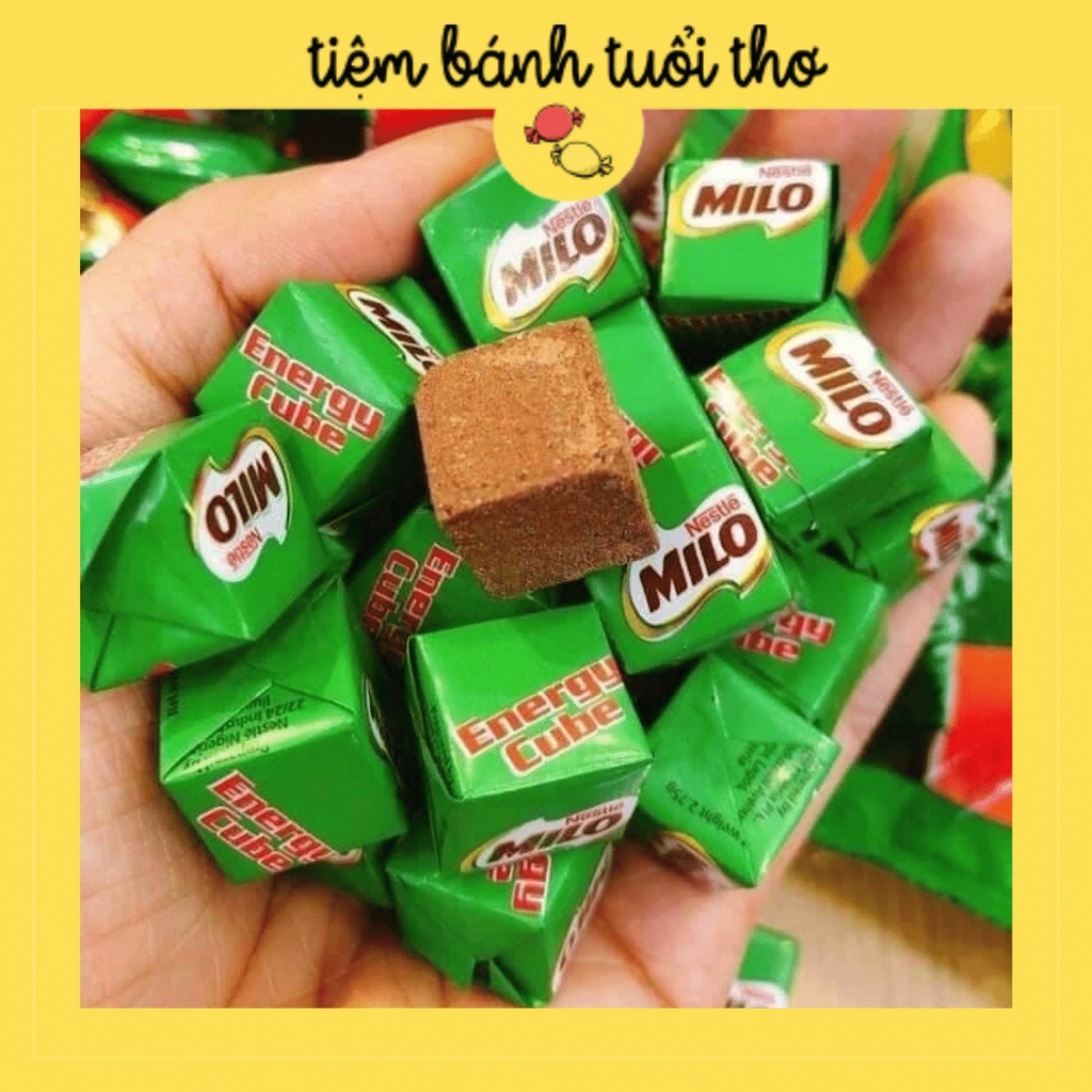 Combo Kẹo Milo Cube Thái Lan 15-50-100 Viên