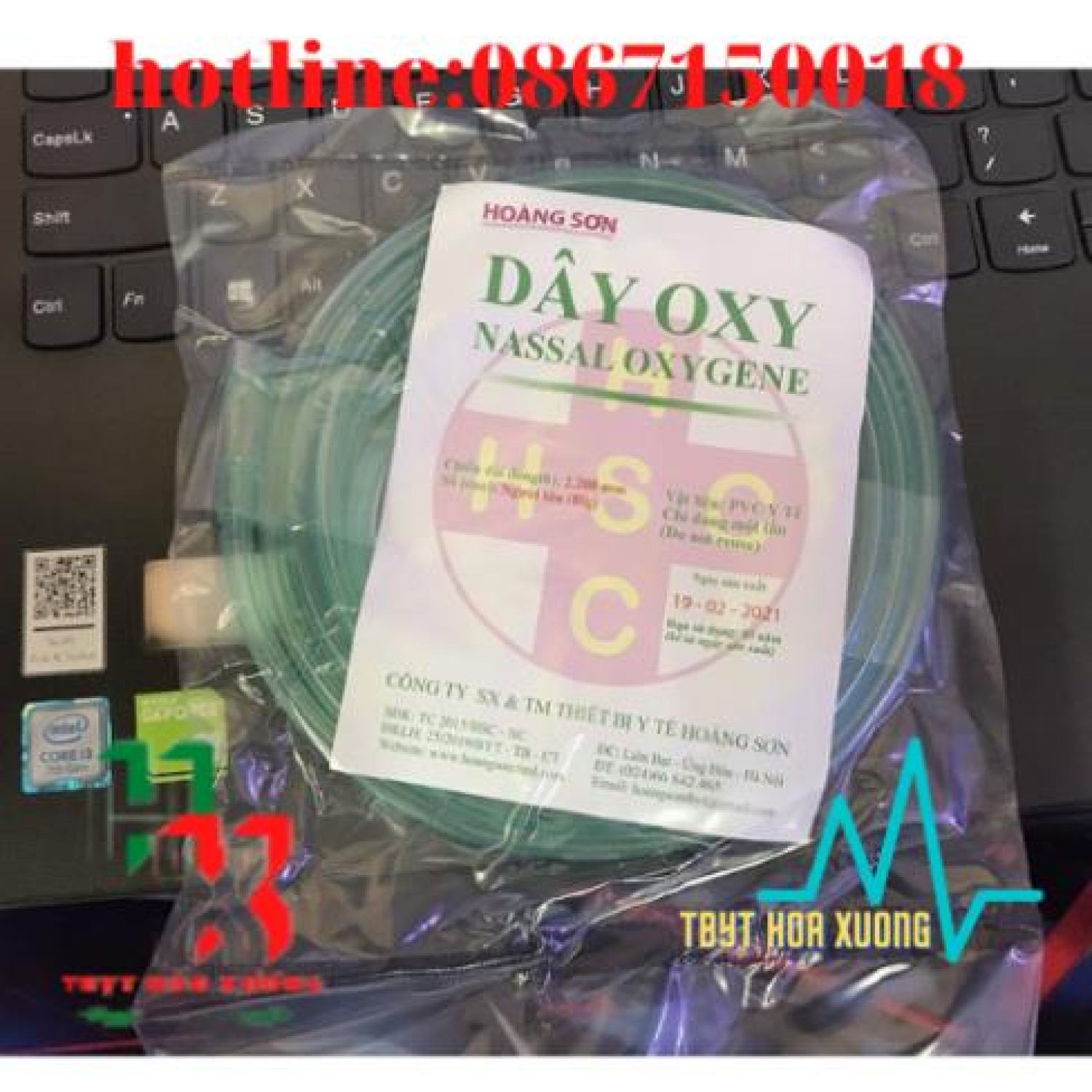 [ Com Bo 10 Sợi ] Dây Thở Oxy 2 Nhánh Hoàng Sơn Người Lớn Và Trẻ Em