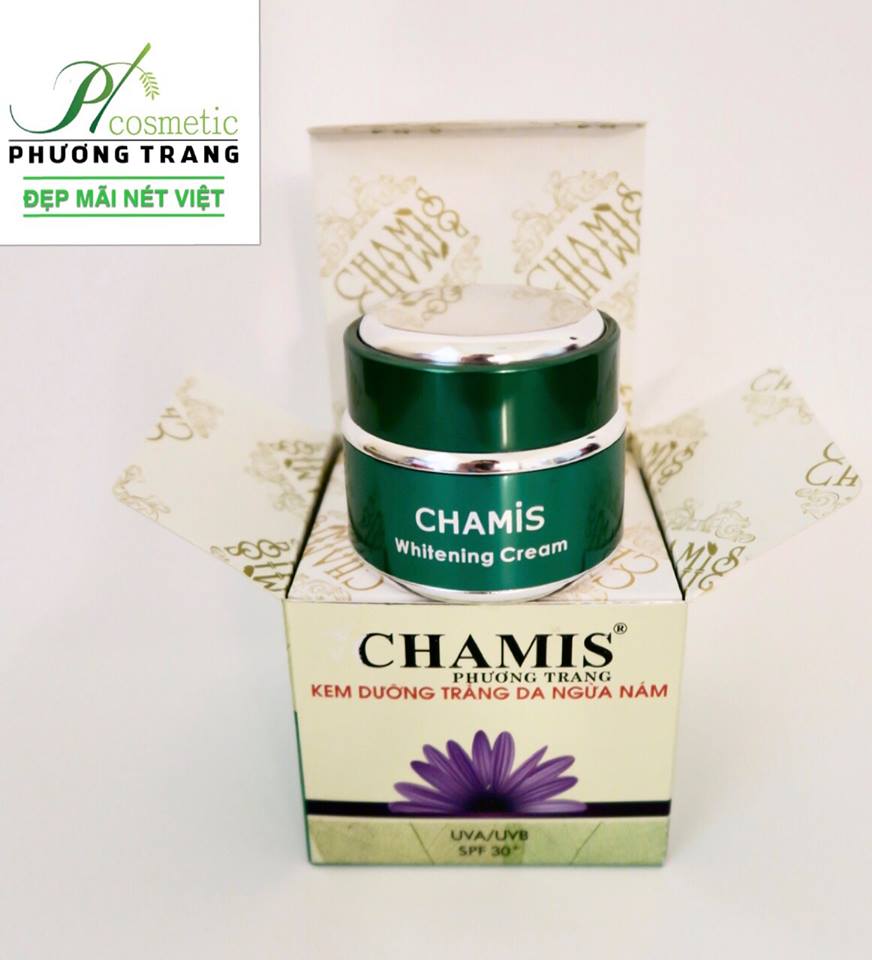 Kem dưỡng trắng da ngừa nám Chamis 35g