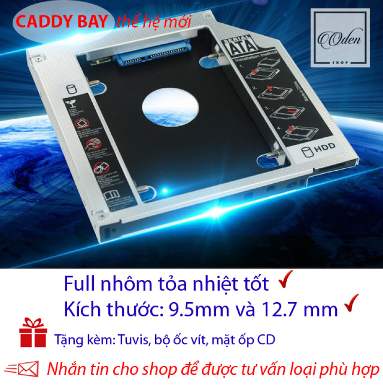 Bảng giá Khay đựng ổ cứng cho Laptop Caddy bay 9.5mm Phong Vũ