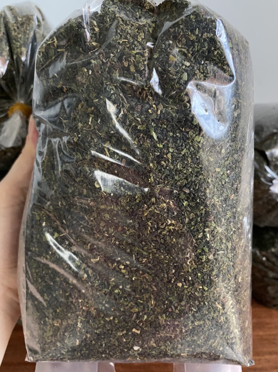 Trà xanh Bảo Lộc Trà Oolong (Ô long) tấm 1kg