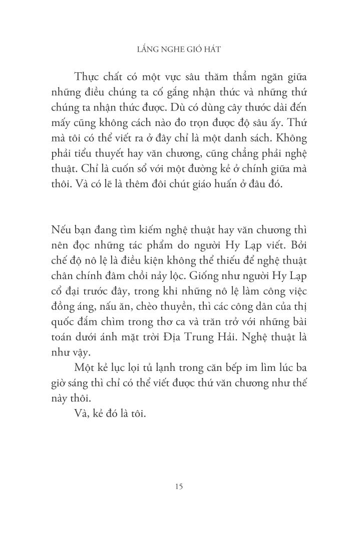 Sách Fahasa - Lắng Nghe Gió Hát