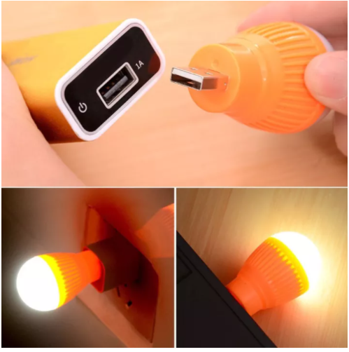 Bóng đèn tròn led usb mini
