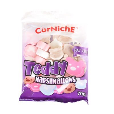 Kẹo Marshmallows Teddy CorNiche 70g
