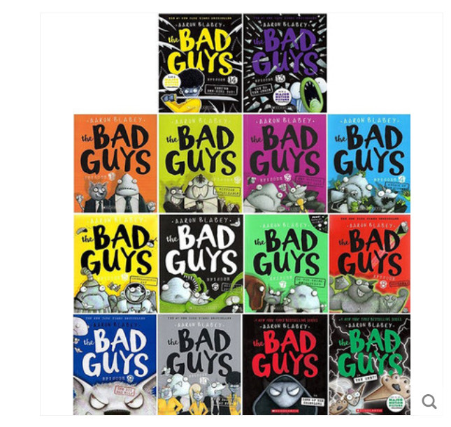 Bản in đen trắng Full 14q - The Bad Guys