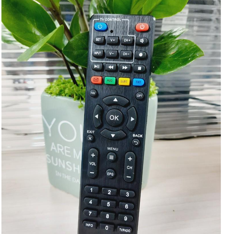 Remote điều khiển đầu thu dành cho vtvcab hd- tặng kèm pin!!!