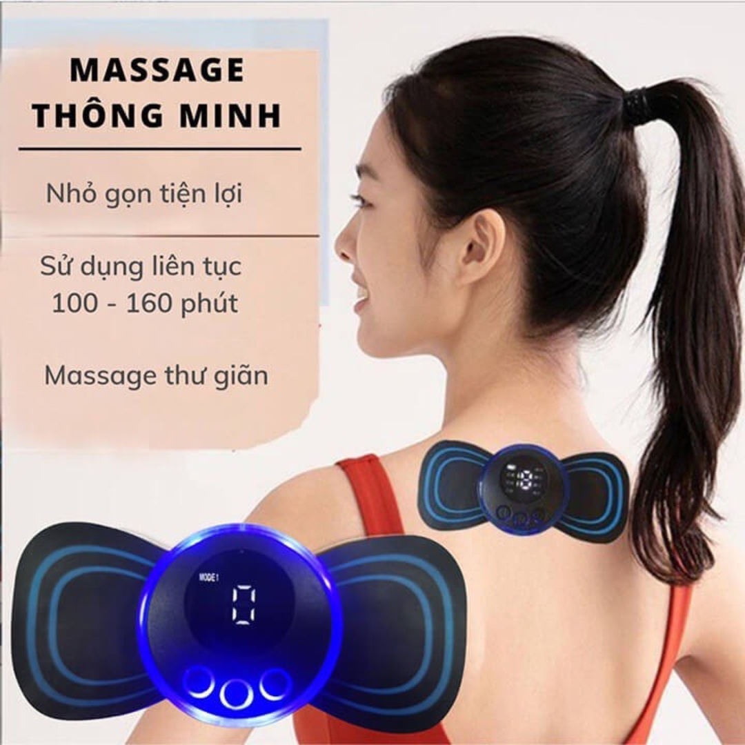 [QUÀ TẶNG] Miếng Dán Massage xung điện Kagawa