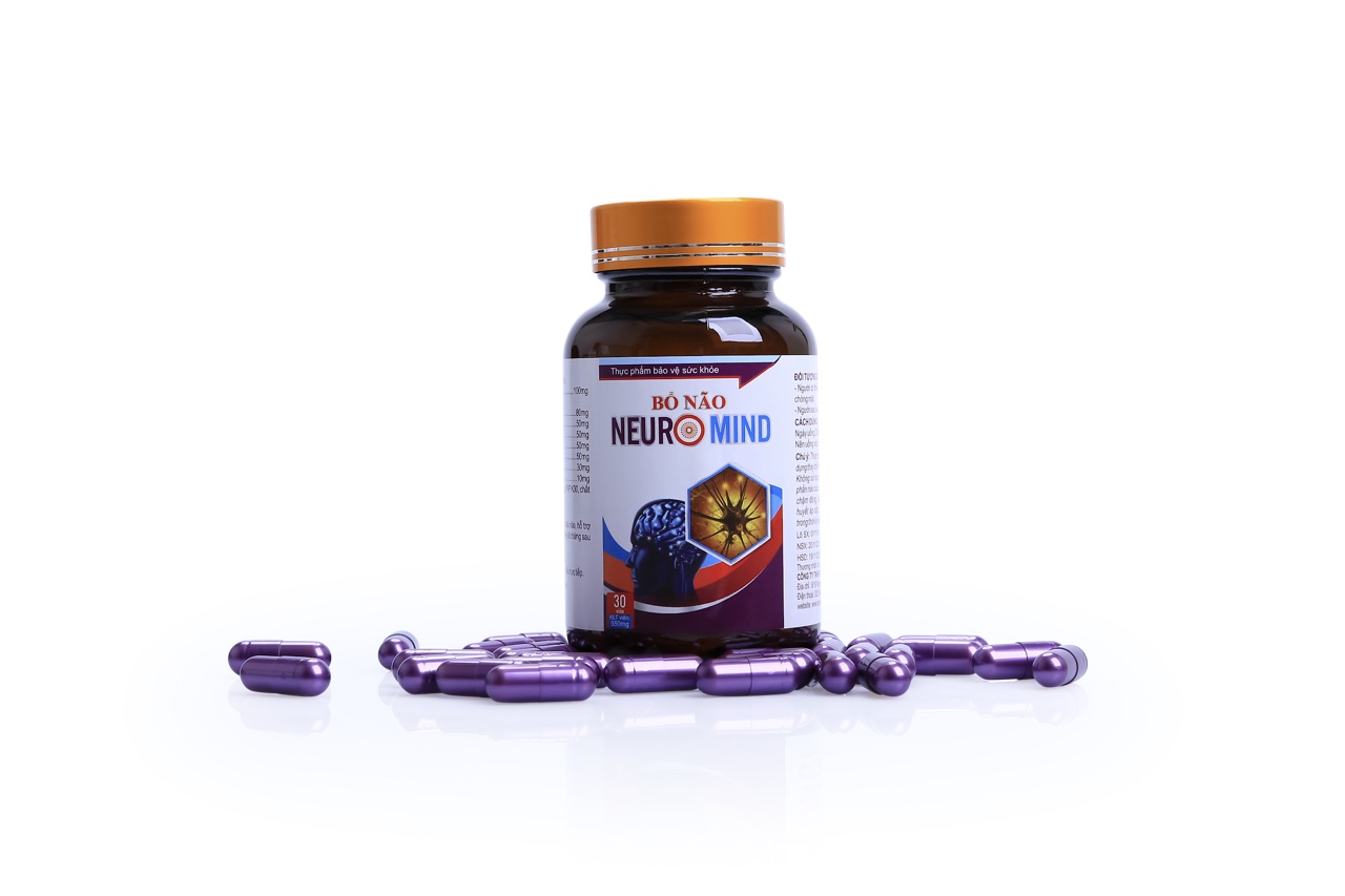 [HCM]Thực phẩm chức năng viên bổ não NEUROMIND (hộp 30 viên)