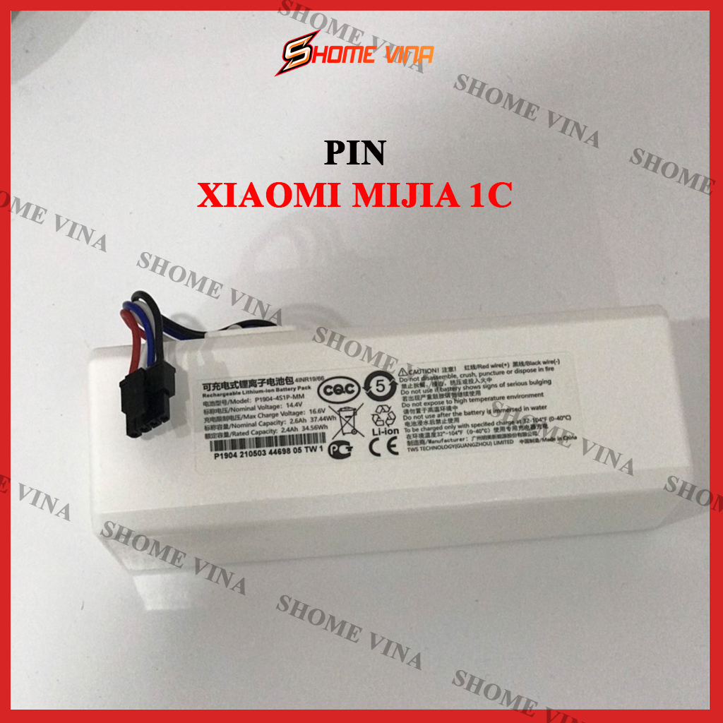 Pin robot hút bụi Xiaomi Mijia 1C