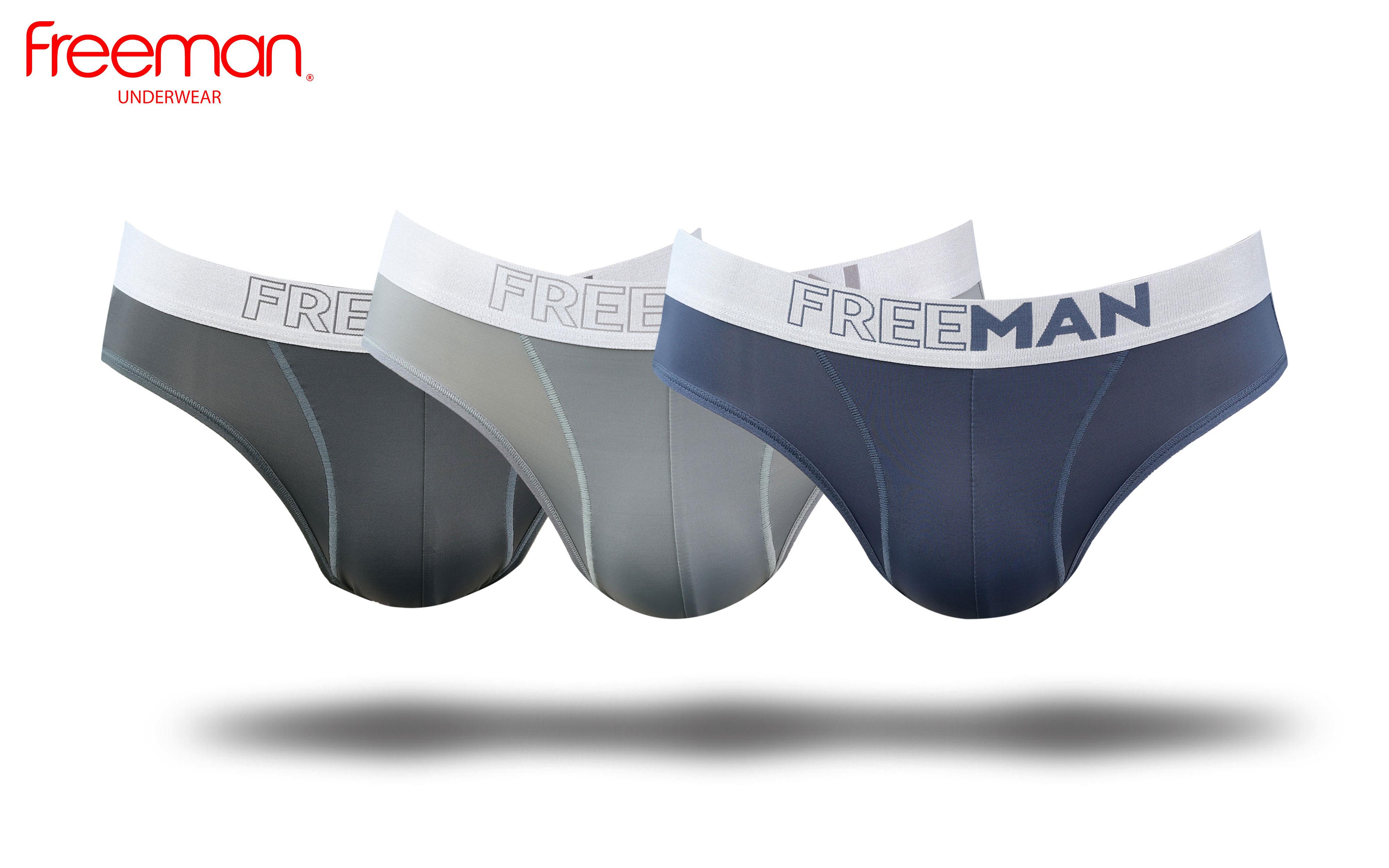 Combo 3 quần lót nam Freeman thun lạnh cao cấp 6053