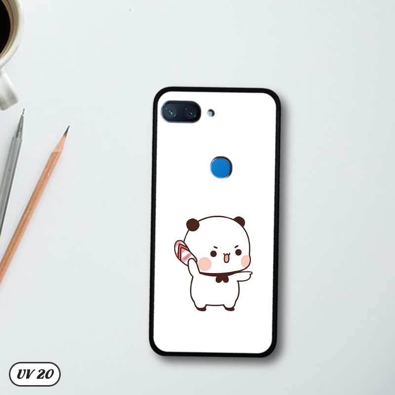 Ốp Xiaomi Mi 8 Lite lưng nhám -ngộ nghĩnh