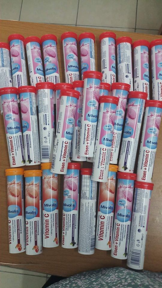 VIÊN SỦI DAS GESUNDE MIVOLIS PLUS VITAMIN C