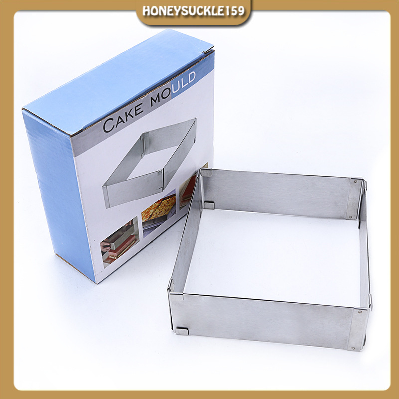 Khuôn*Vuông* Thay Đổi Kích Thước/ Mousse Ring/ Cheesecake