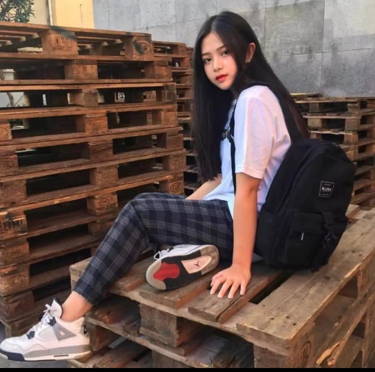 Quần Baggy  Lưng Thun 2 Size 45-55KG
