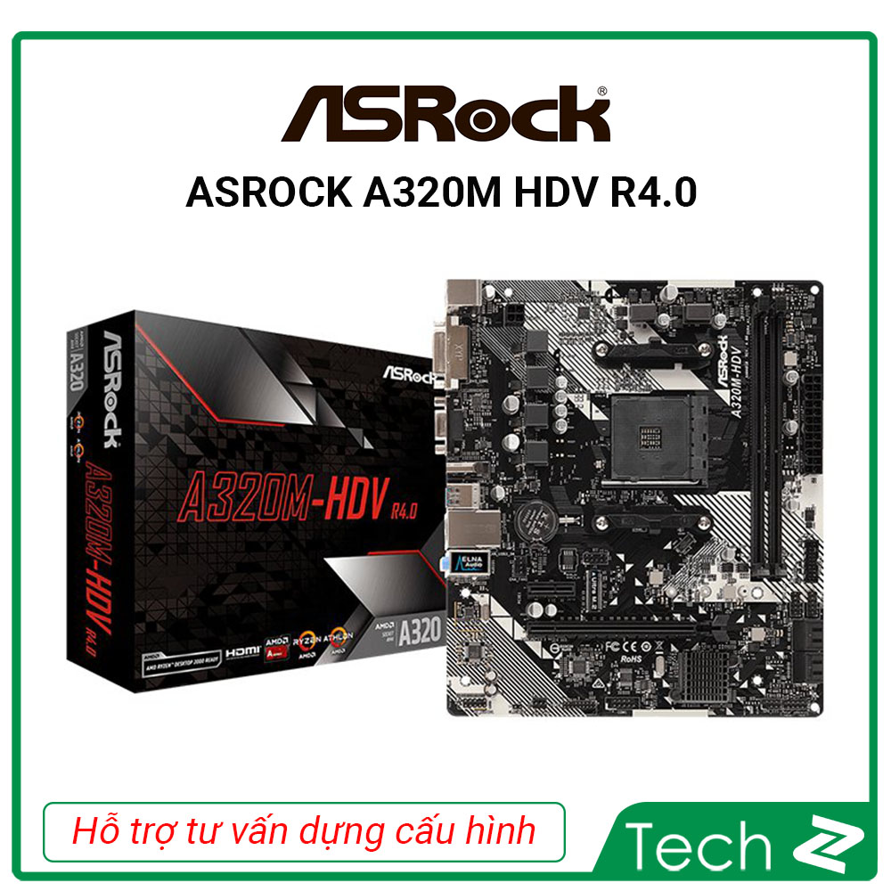 Mainboard asrock a320m hdv r4.0