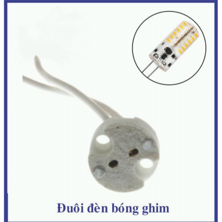 ComBo 10 Đui Ghim Bóng Chén, Bóng Dùng Đui MR16