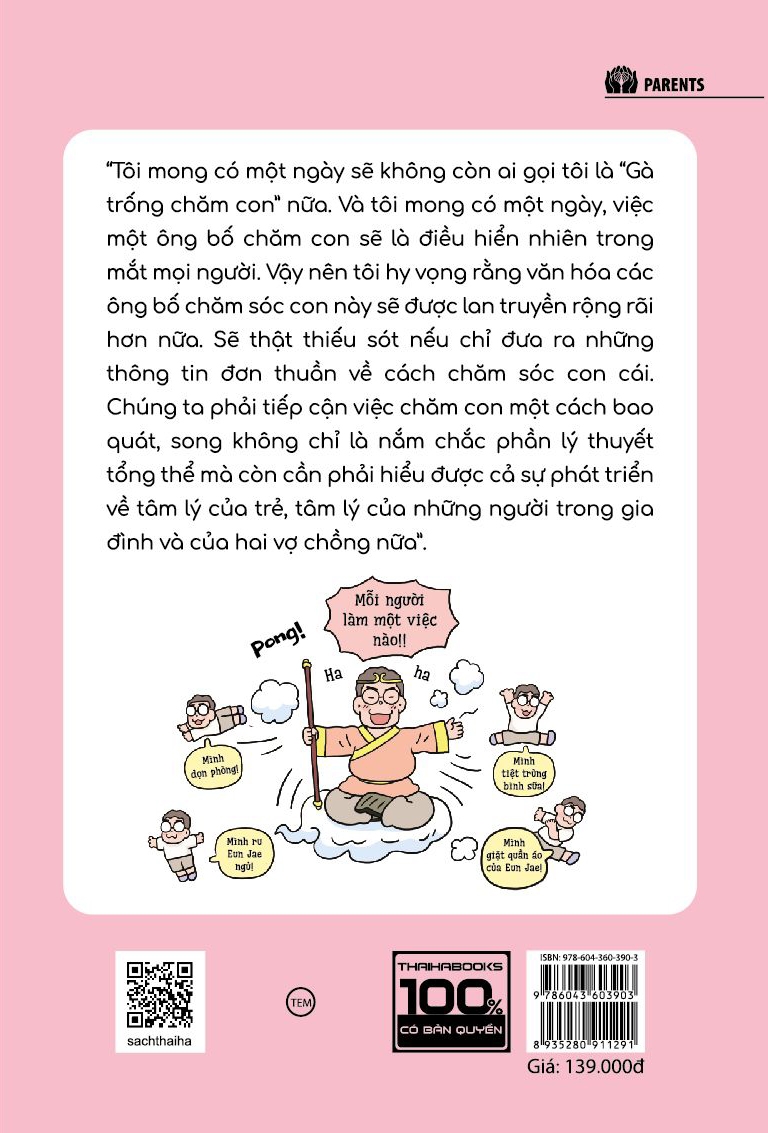 Sách - Bố bỉm sữa nuôi con khác biệt