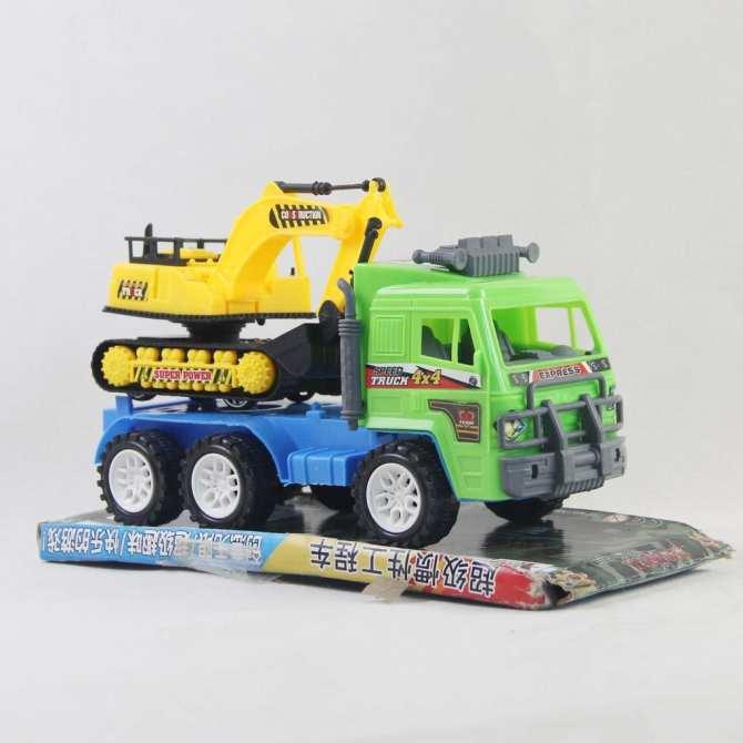 Ô Tô Chở Máy Xúc Cho Bé PCC- 15