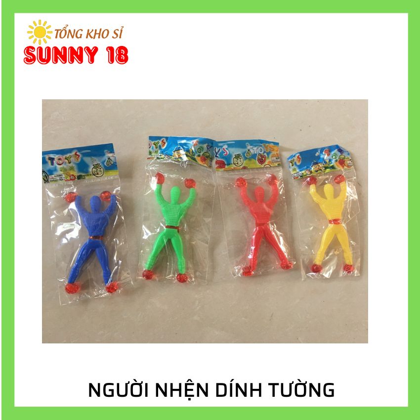 Đồ Chơi Người Nhện Lao Dính Tường  Độc Đáo Cho Bé.