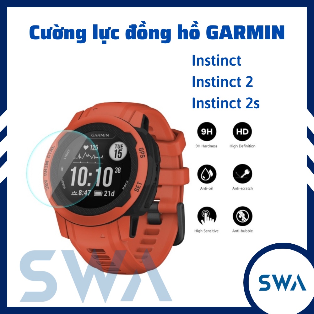 Dán màn hình cường lực đồng hồ Garmin Instinct - Instinct 2 - Instinct 2s - Instinct Dual - Instinct Tactical