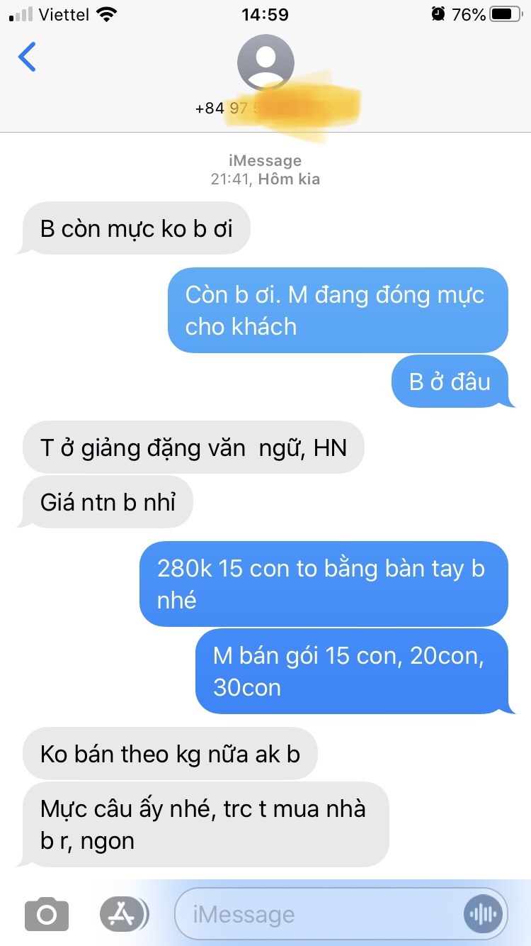 [ Cực Ngon, Ngọt ] 1 Con Mực Câu Khô Vân Đồn Size 28-32 Con/1Kg
