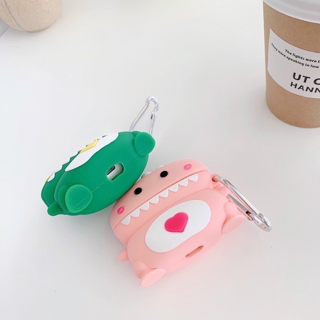 Case airpods khủng long xanh 1029CAKLX