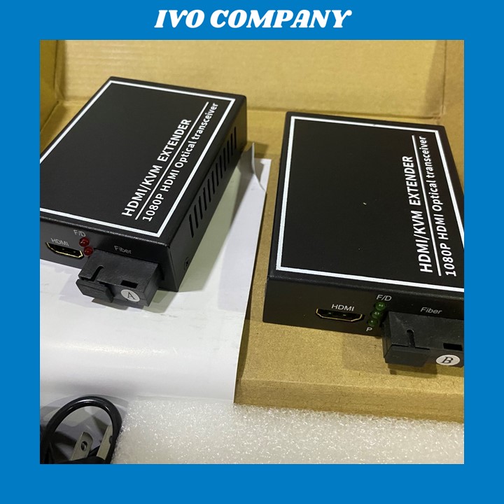 Cặp Converter Chuyển Đổi HDMI Sang Cáp Quang 1080P