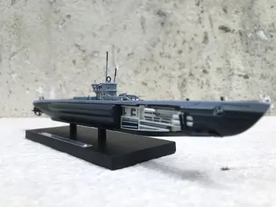 [HCM]Mô hình Tàu Ngầm U - 47 1939 1350