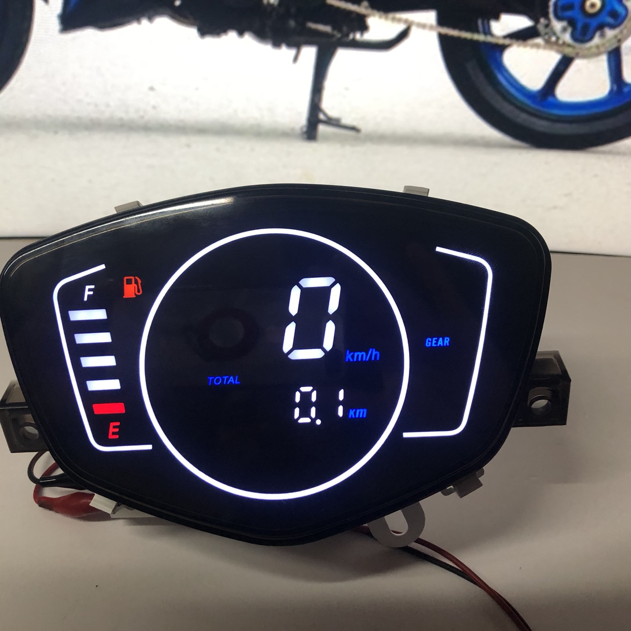 Đồng Hồ Lcd Full Led Cho Sirius Exciter 2006 - 2010 Spark (mẫu 2021)