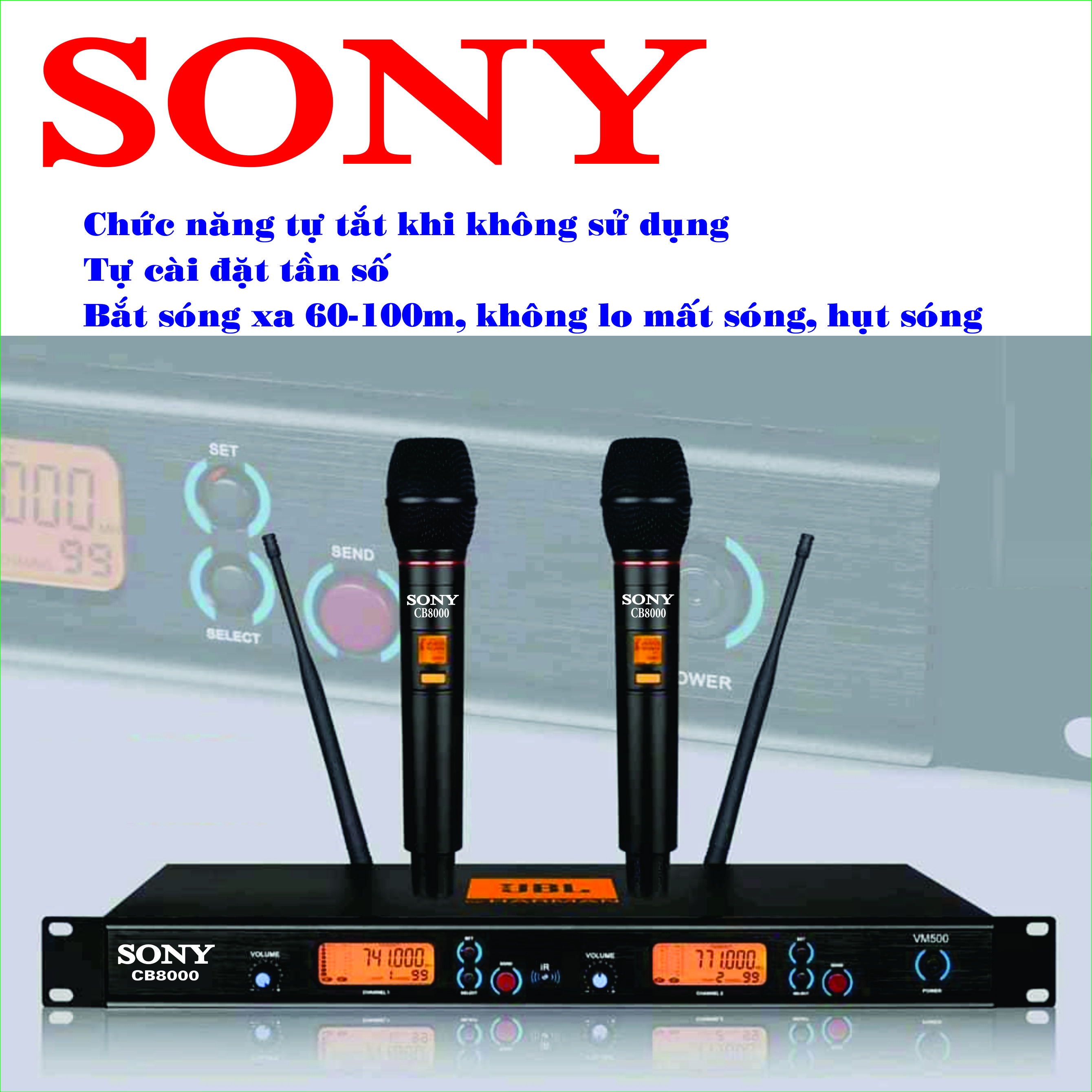 Micro karaoke gia đình SONY CB800