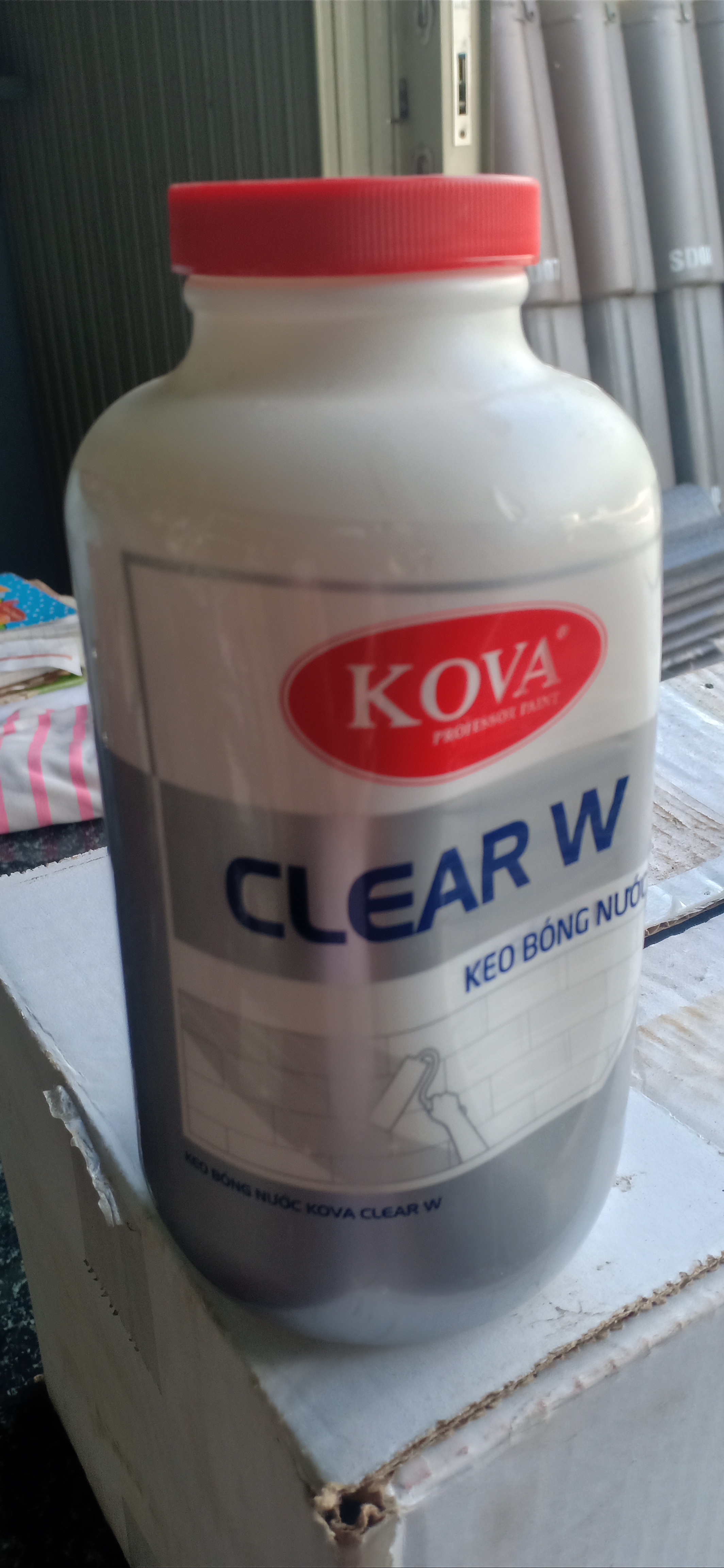 keo bóng nước W KOVA(1KI)*sơn kova chính hãng*