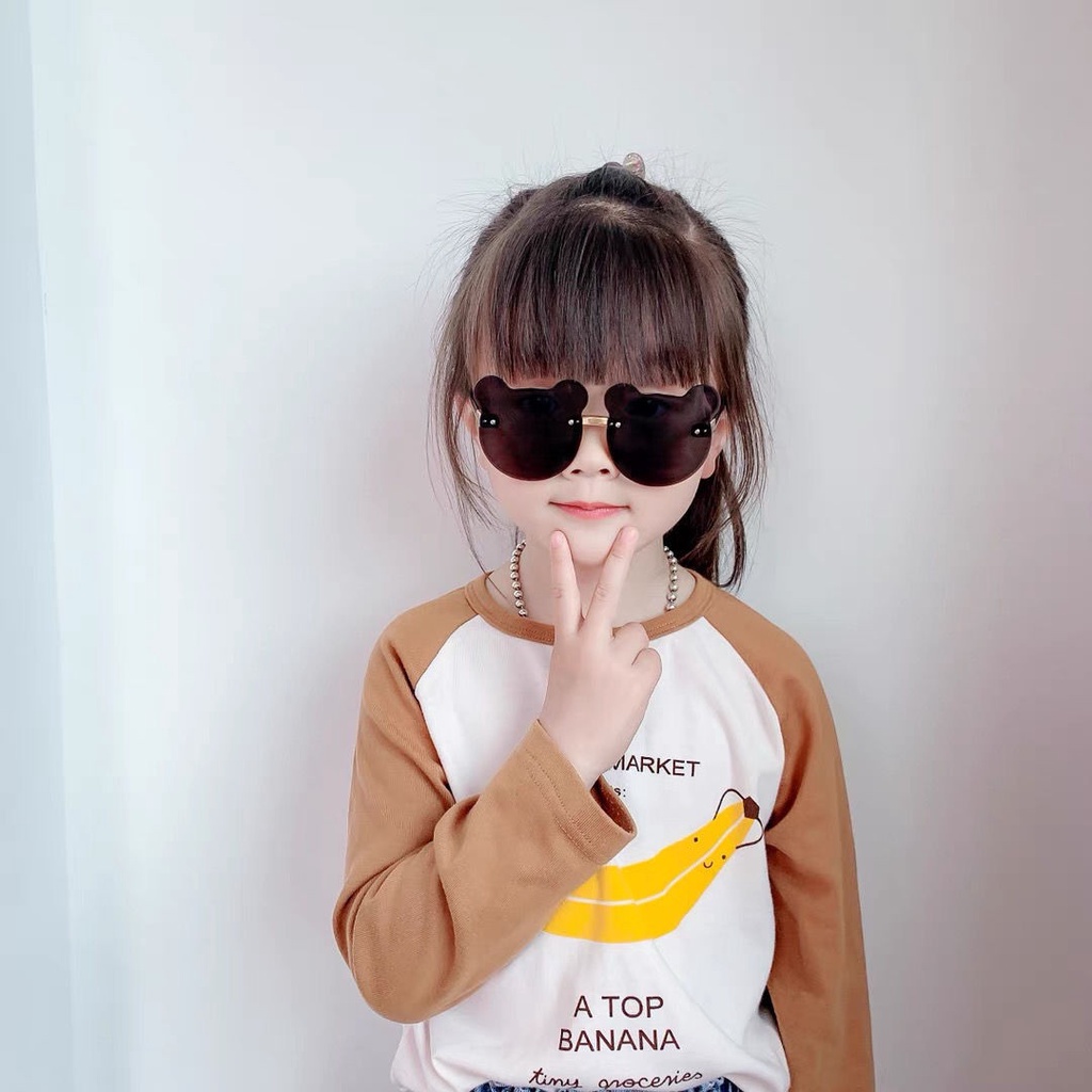 MẮT KÍNH HÌNH GẤU THỜI TRANG CHO BÉ