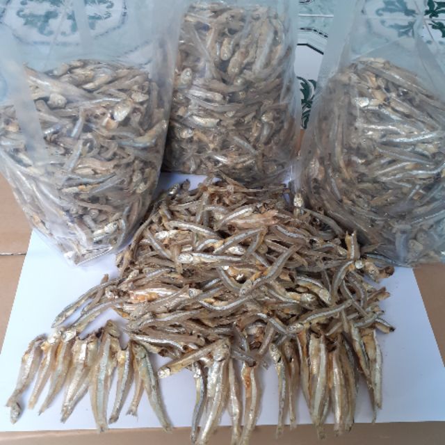 1kg Cá cơm trắng rút bỏ đầu