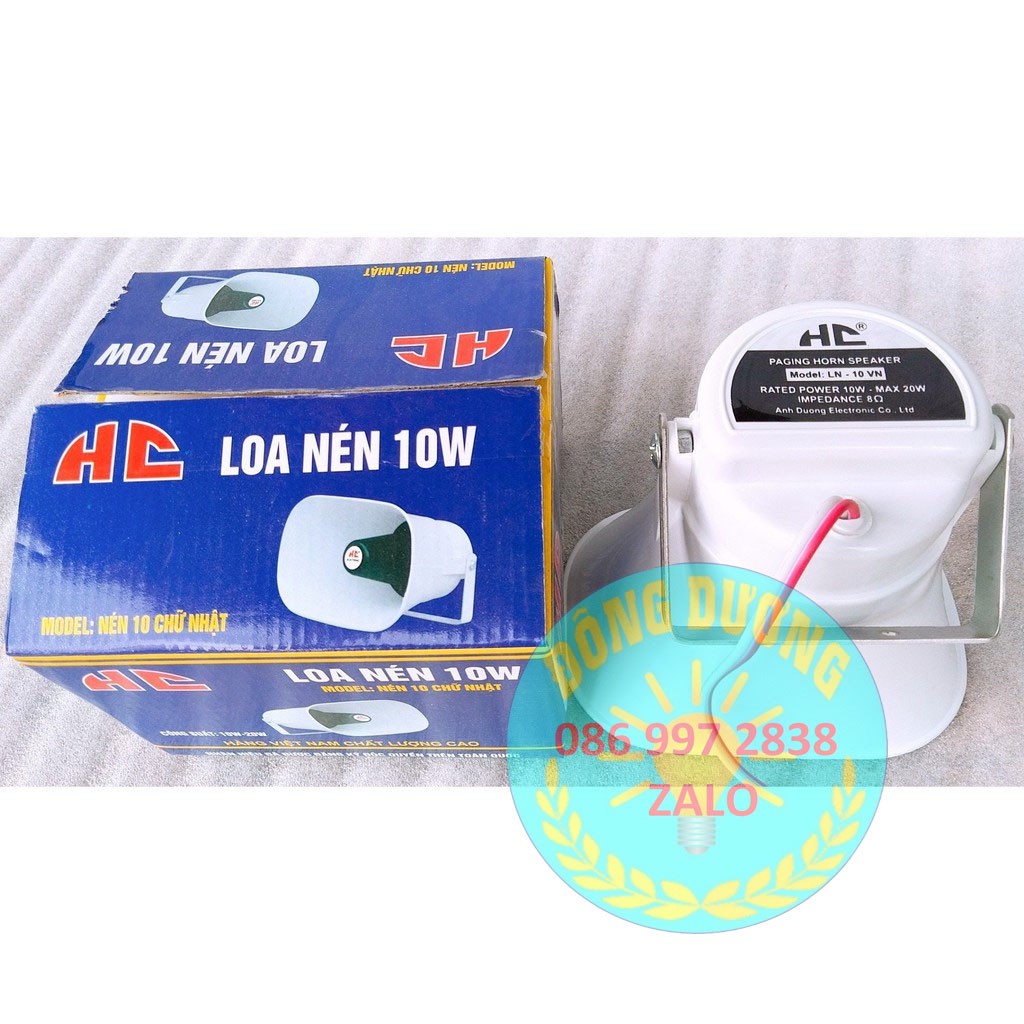 LOA PHÓNG THANH 10W - LOA NÉN HC