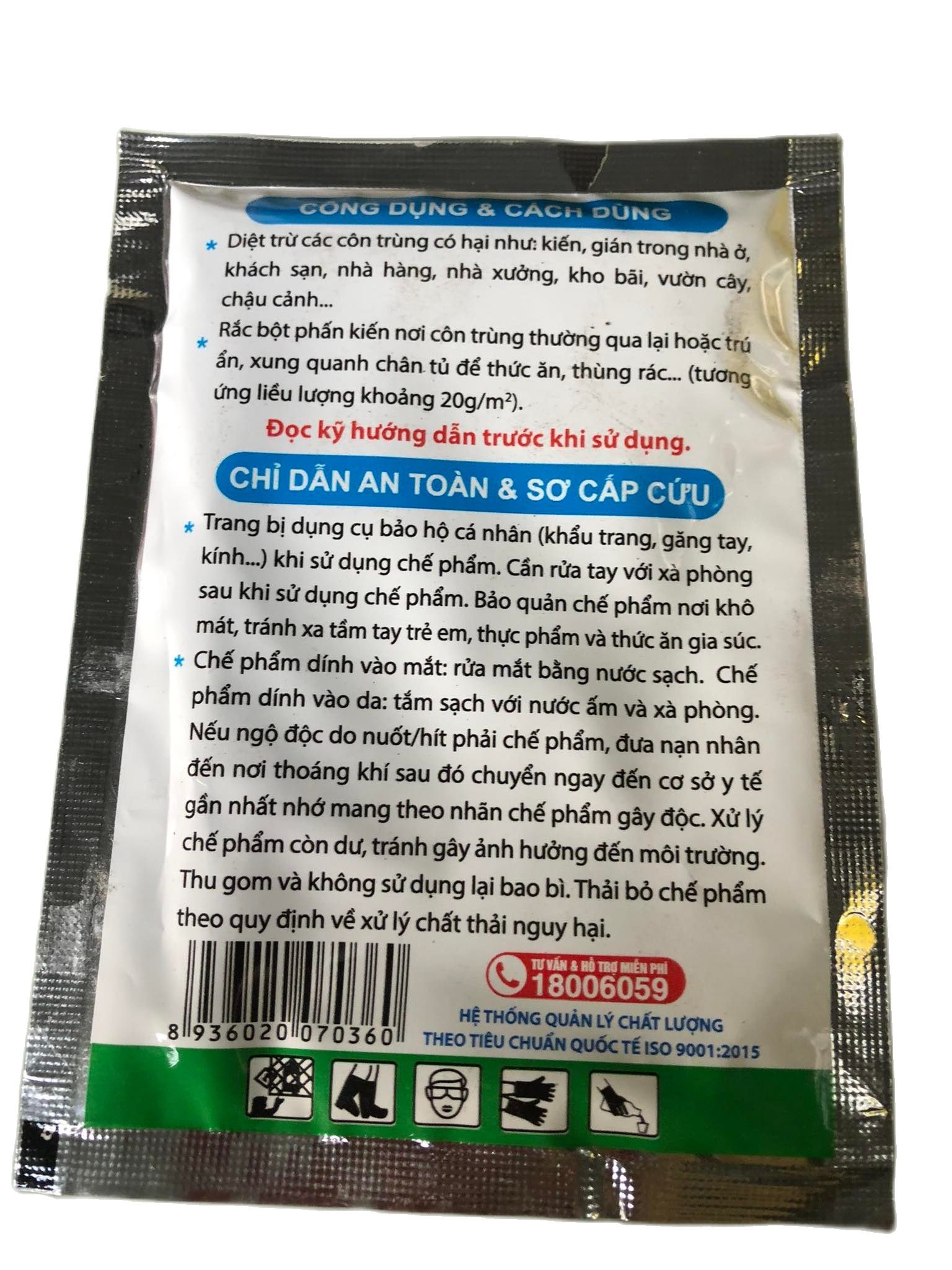 CHẾ PHẨM BỘT PHẤN KIẾN VIPESCO