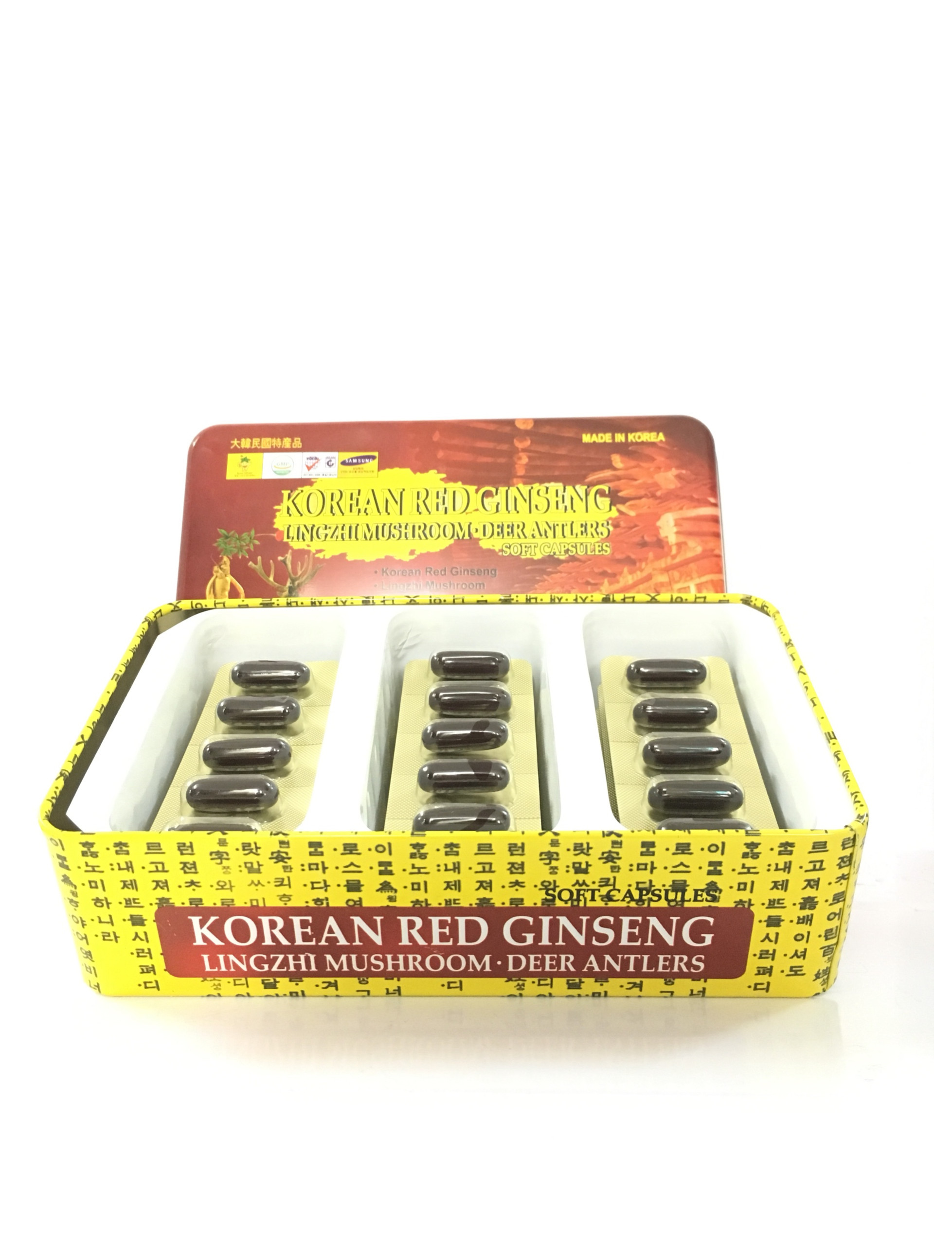 Viên Hồng Sâm Linh Chi Hàn Quốc